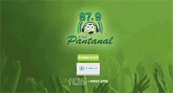 Desktop Screenshot of fmpantanal87.com.br